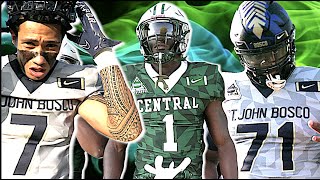 Cali vs Florida | St John Bosco (CA) v Miami Central (FL) Two of the Nation's TOP Programs Battle