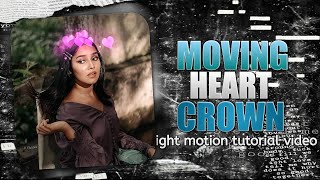Moving Heart Crown Tending Overlay Edit (Alight Motion)(eob edits) #tutorial #alightmotion #viral screenshot 2