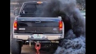 Ford 7.3 Powerstroke Diesel V8 hard 10 degree cold start 2002 F250