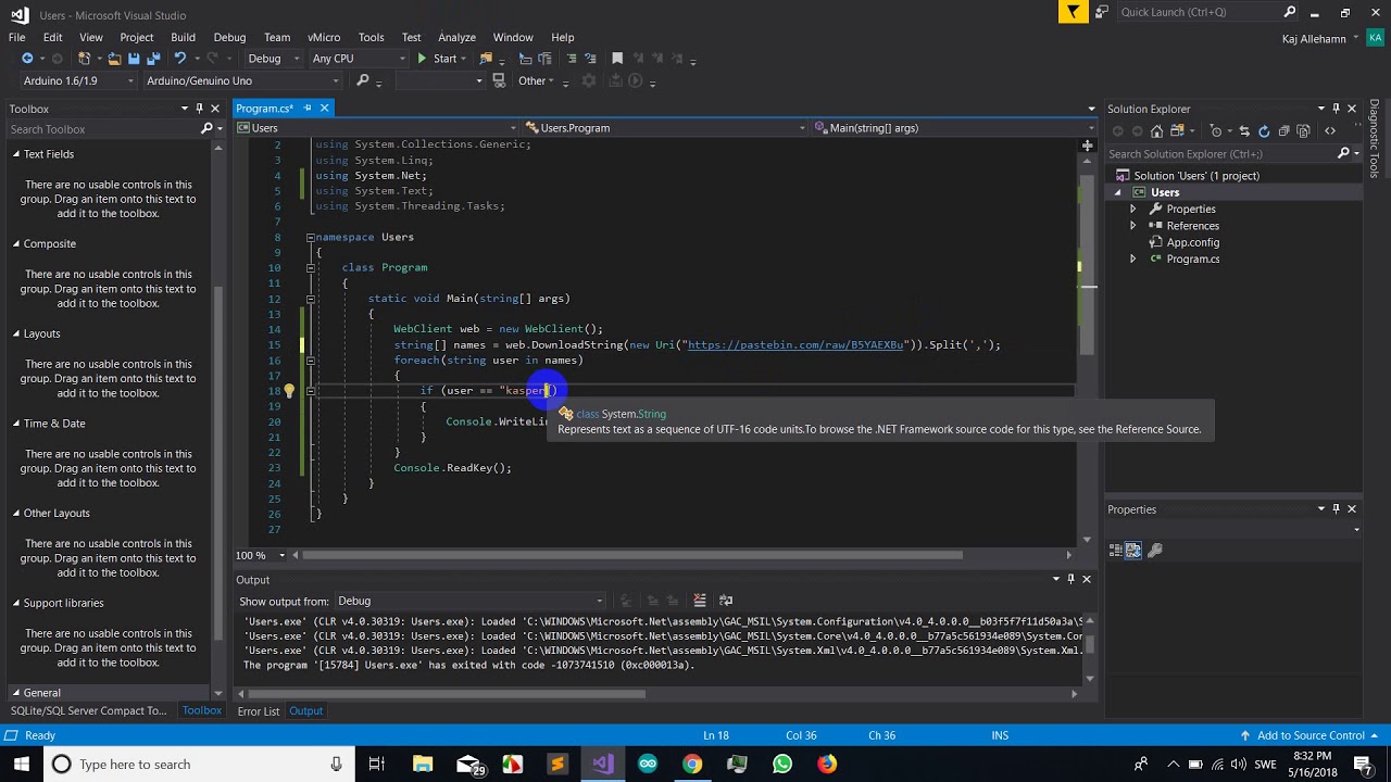download and split string using c# - YouTube