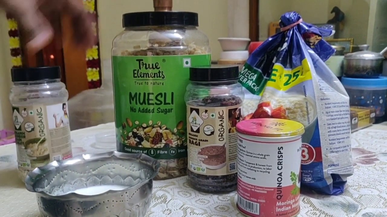 My Preworkout meal Mixed Cereals Porridge using Oats, Barley, Finger