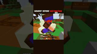Minecraft Moments #hypixel #bedwars