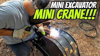 Mini EXCAVATOR is a Mini CRANE thanks to this upgrade!