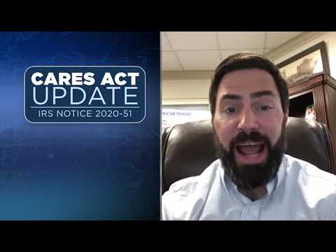 CARES Act Update - IRS Notice