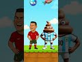 Ronaldo vs Messi Who Is Real Goat #transition
