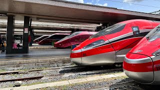 VENEDIK TEN MILANO  YA YÜKSEK HIZLI TREN  GARI TRAIN STATION INCELEME FAST TRAIN (VENEZIA)