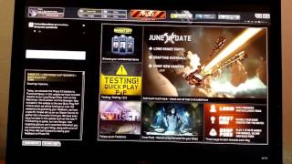 Fractured Space 16:10 mouse bug