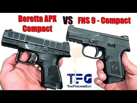 Beretta APX Compact VS FNS 9C - TheFireArmGuy
