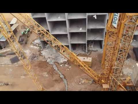 DéMONTAGE LA GRUE POTAIN GTMR 386B