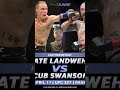 UFC 327 : Landwehr vs Swanson breakdown 😎
