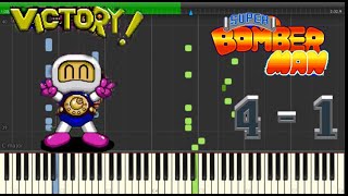 Super Bomberman SNES 4-1 -SYNTHESIA Piano