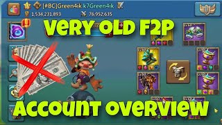 Lords Mobile - He played 6 years F2P. Account overview. What can you get without money spending?