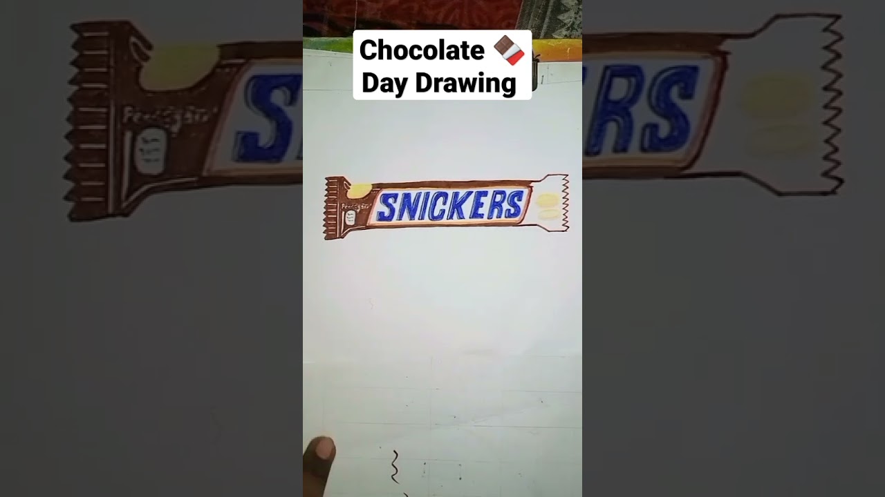 Chocolate 🍫 Day Drawing  | 
