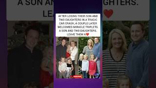 Heartbreaking Tragedy to Miracle:Couple Loses 3 Kids in Car Crash, Then Welcomes Triplet Miracles❤️