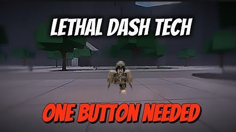 How To Hit Instant Lethal Dash Tech with ONE Button In The Strongest Battlegrounds (Macros)