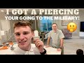 I GOT A PIERCING PRANK ON TITO JAKE**HE CHASED ME**