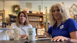 Cheryl with Bree at Evergreen Flower Shop