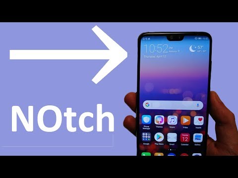 Huawei P20 Pro How to Hide Notch