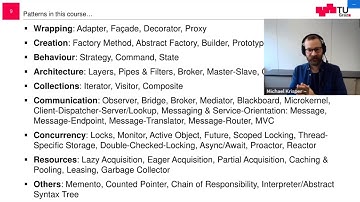 Design Patterns Final Lecture: Summary and Wrap-Up