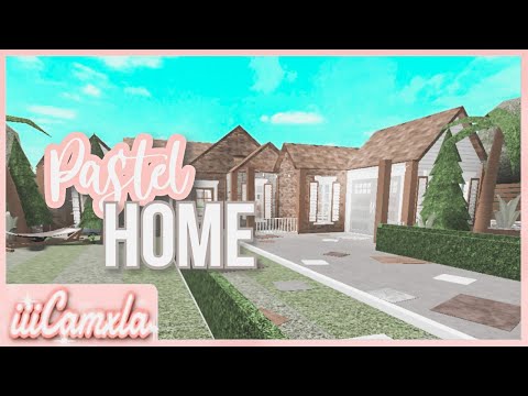 Roblox Pastel Family Home One Story House Bloxburg Speed Build Iiicamxla Youtube - pastel one story family home bloxburg roblox gamingwithv