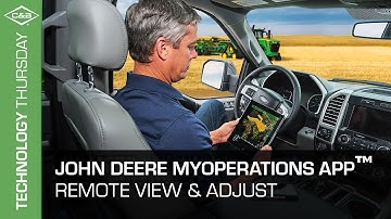 John Deere Remote View And Adjust Explained | #TechnologyThursday | C & B Operations