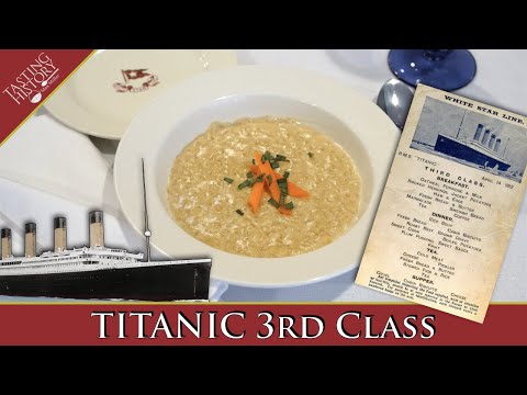 Dining Third Class on the RMS Titanic