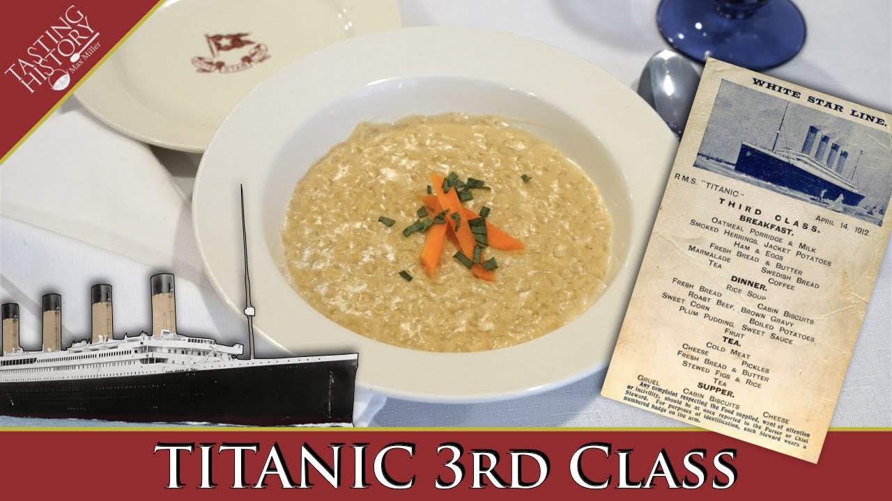 Dining Third Class on the RMS Titanic