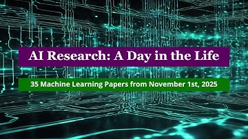 AI Frontiers: 35 ML Papers from Nov 1, 2025 - Key Insights & Trends