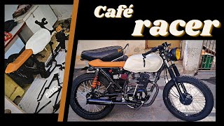 Modified Bajaj Boxer Into Café racer | Custom Build