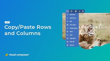 Introduction: Copy/Paste for Rows and Columns