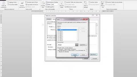 ✅Cómo crear una TABLA DE CONTENIDO PERSONALIZADA y estilos.👌 !!! FÁCIL !!!