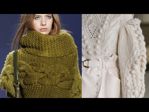 Moda na drutach | Piękne projekty dziewiarskie | Knitting fashion