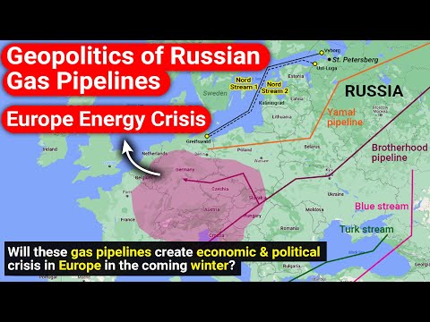 ژئوپلیتیک روسیه خطوط لوله گاز نورد استریم | بحران انرژی اروپا | زمستان در راه است