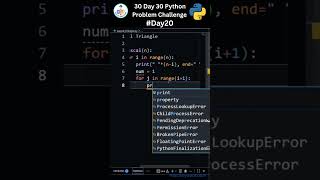 Day 20: How To Solve Pascal Triangle Problem | 30 Days of Code