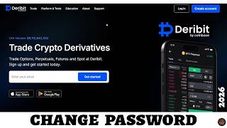 Deribit Tutorial: Update Your Account Password (2026)