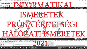 Próba érettségi 2021 (Informatikai ismeretek - Hálózati ismeretek - közép)