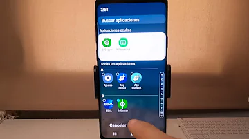¿Cómo puedo mostrar aplicaciones ocultas en mi Samsung?