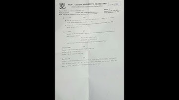 Digital Logic Design | DLD | Paper | 2023 | GCUF