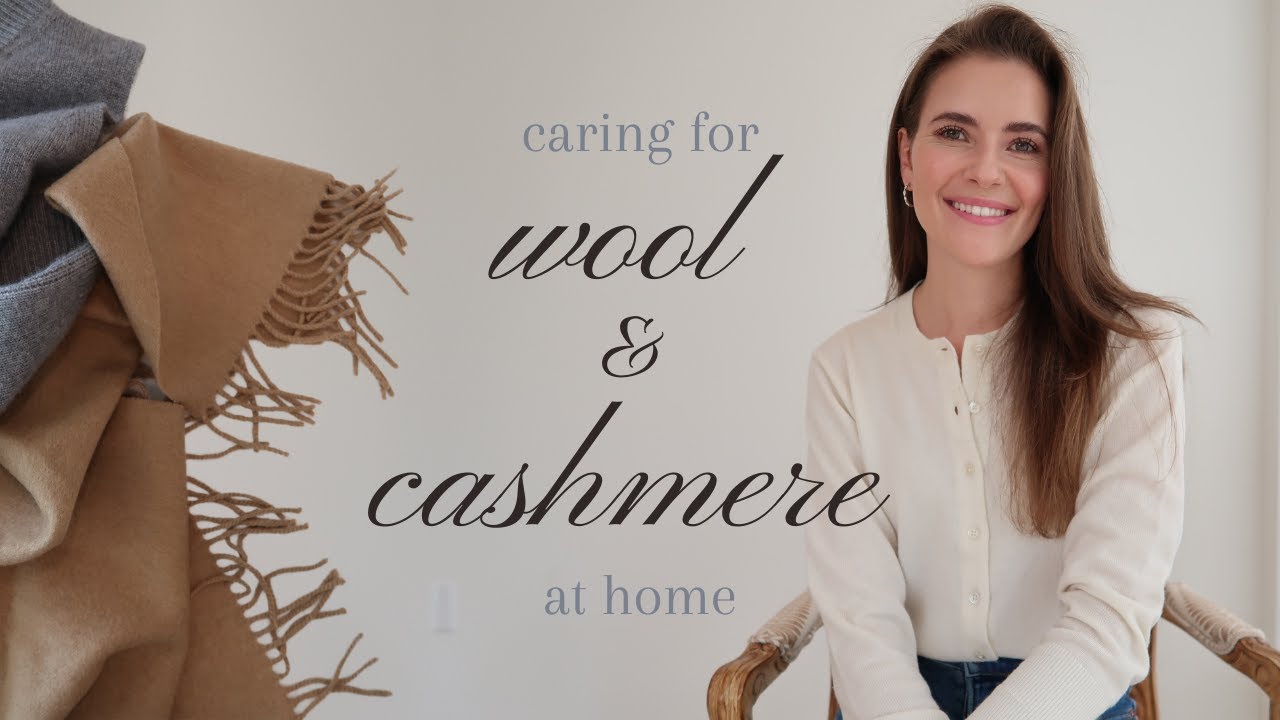 HOW TO TAKE CARE OF WOOL & CASHMERE, pilling, moths, washing & home  dry-cleaning