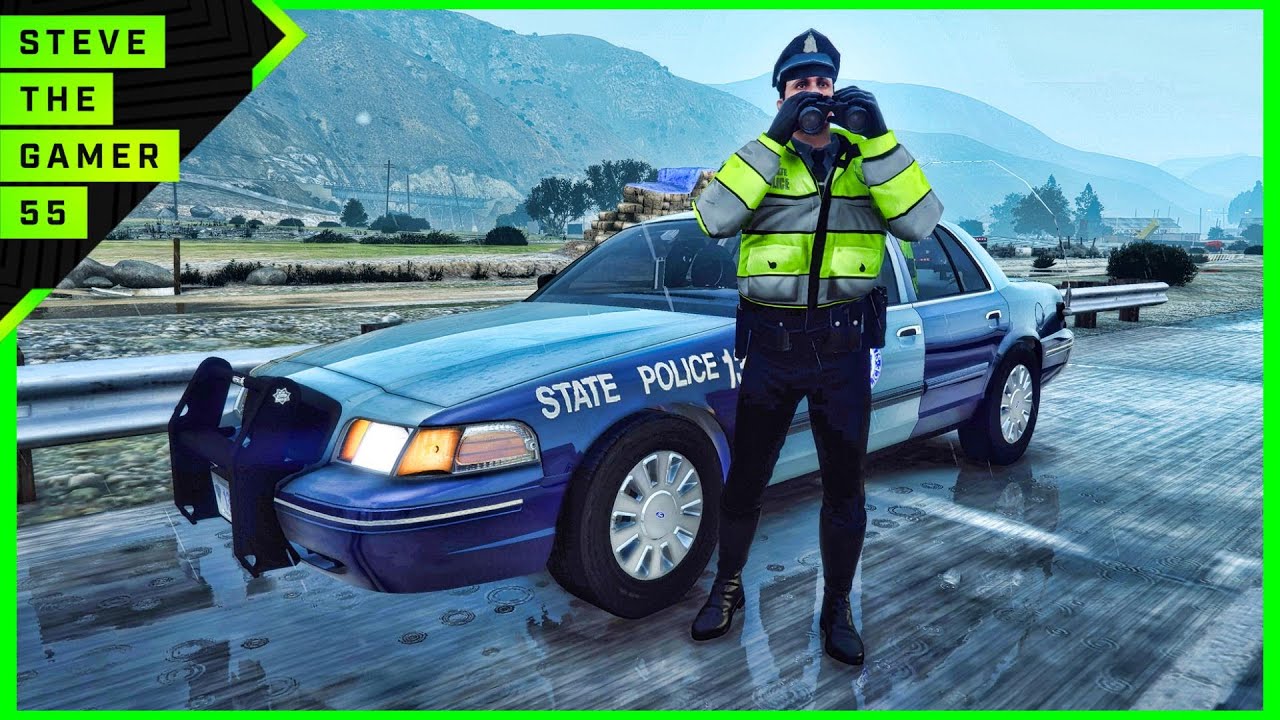 GTA 5  MOD| Highway Patrol Tuesday| GTA 5 Roleplay Lspdfr Mod| 4K
