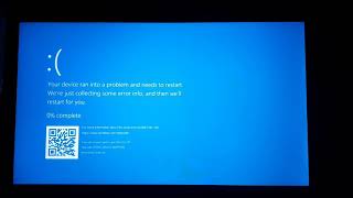 Windows 10 Bsod #1 (On My New Gaming Laptop)