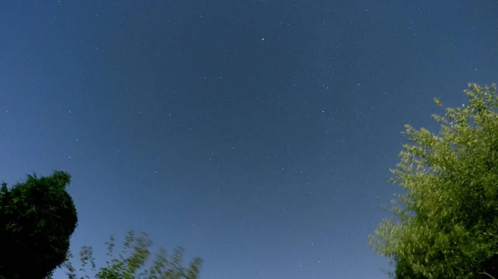 Meteor shower time lapse Gopro hero 4 silver