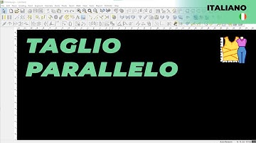 Italiano - Cut Parallel | TUKAdesign Video Help | CAD Pattern Making Software | Italian