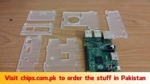 Raspberry Pi 2 Acrylic Case Assembly