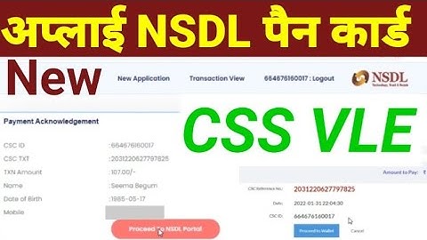 CSC  Se NSDL Pan Card Apply  Kaese Kare | Nsdl Pan Card Apply  On Digital Seva Portal | Rt Job Tech