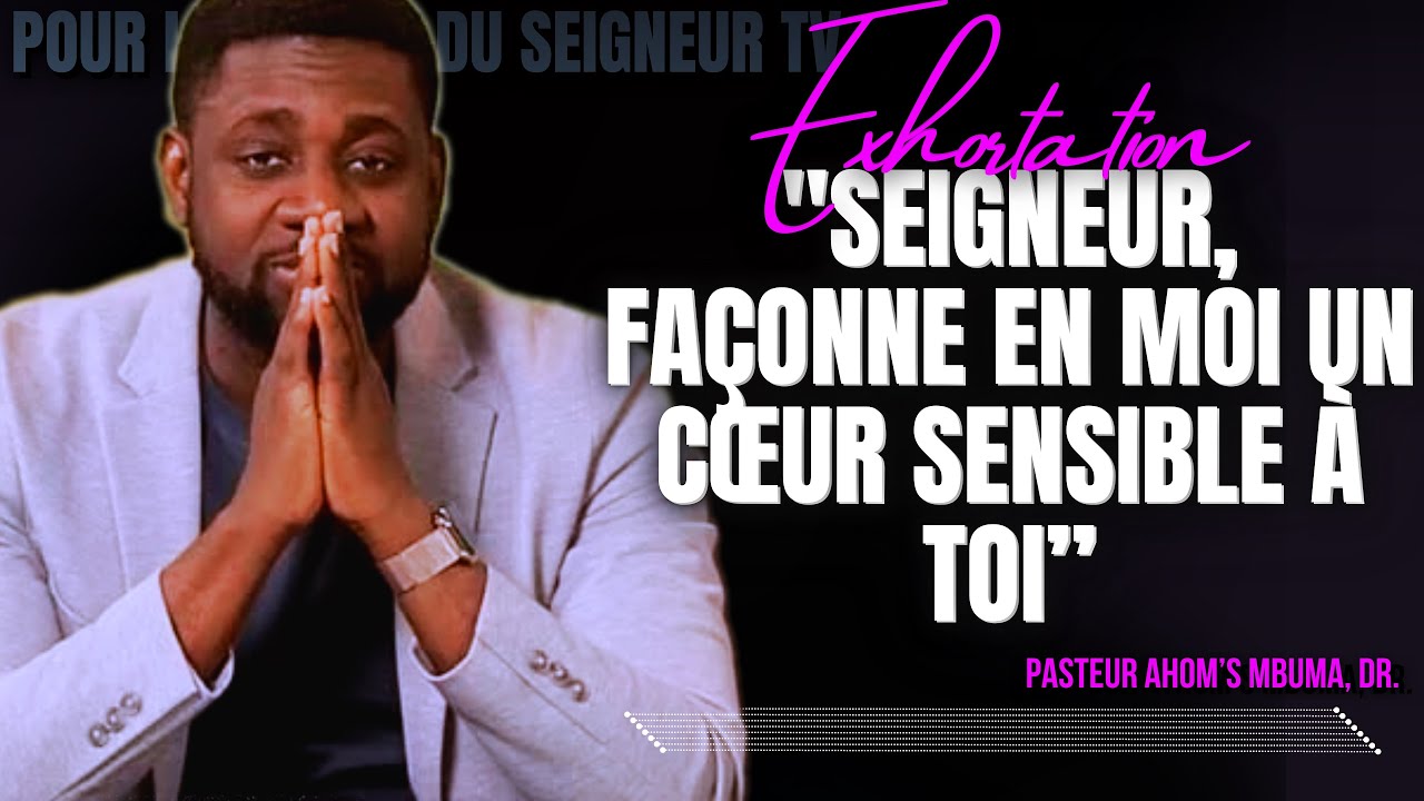 🎤 SEIGNEUR, FAÇONNE EN MOI UN CŒUR SENSIBLE À TOI |PST. ATHOM’S MBUMA |PRÉDICATION |ADORATION