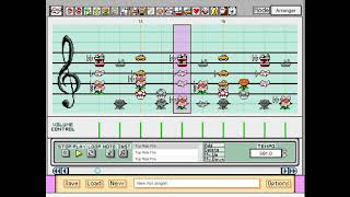 Mario Paint | Top Ride: Fire - Kirby Air Ride