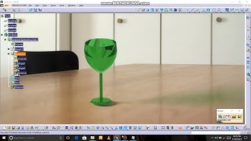 Design a wine glass in catia v5