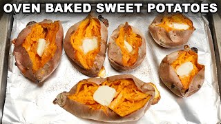 How To Cook: Baked Sweet Potatoes in the Oven screenshot 5