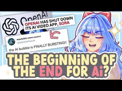Sora is SHUTTING DOWN - Is the AI Bubble Finally Bursting? || SPEEDPAINT + COMMENTARY